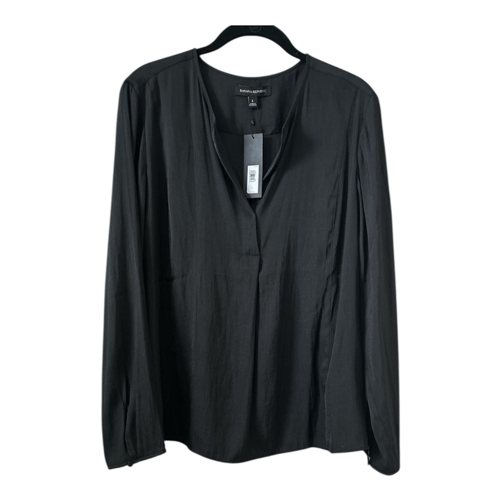 Banana Republic essential popover top sz L